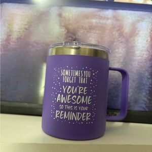 Purple Inspirational Mug